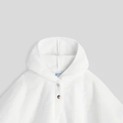 Jacadi Bath Towels And Bath Capes|Baby bath cape Jacadi White