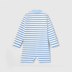 Jacadi Other Accessories|Swimwear|Baby boy anti-UV swimsuit White/Blue