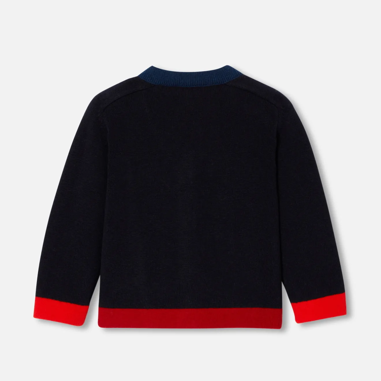 Jacadi Sweaters, Sweatshirts And Cardigans|Baby boy cardigan Navy/Red
