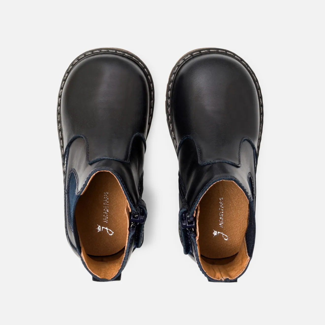 Jacadi Ankle Boots|Baby boy Chelsea boots Jacadi Navy