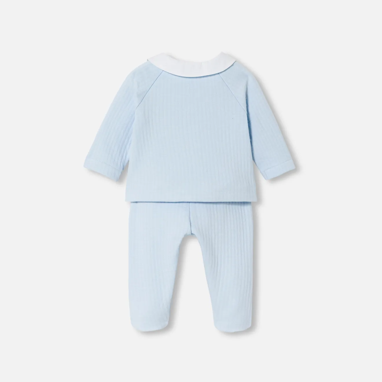 Jacadi Bloomers, Overalls And Sets|Baby boy comfort set Pale blue