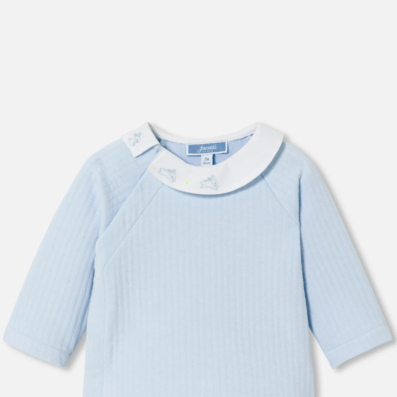 Jacadi Bloomers, Overalls And Sets|Baby boy comfort set Pale blue