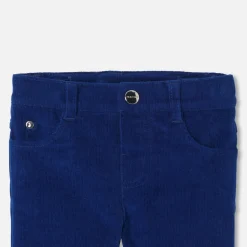 Jacadi Pants And Shorts|Baby boy corduroy pants Dark Blue