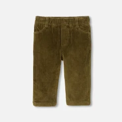 Jacadi Pants And Shorts|Baby boy corduroy pants Bronze