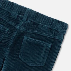 Jacadi Pants And Shorts|Baby boy corduroy pants Ink blue