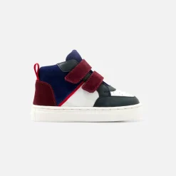 Jacadi Sneakers|Baby boy high-top sneakers Blue/Red
