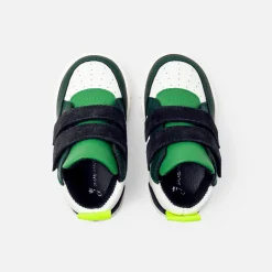 Jacadi Sneakers|Baby boy high-top sneakers White/Green