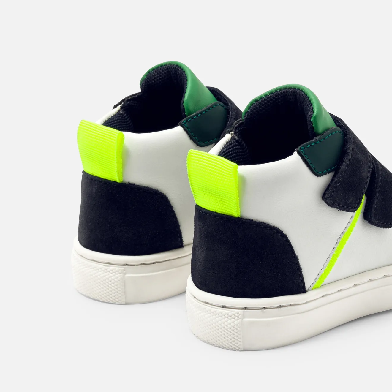Jacadi Sneakers|Baby boy high-top sneakers White/Green