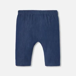 Jacadi Pants, Leggings And Shorts|Baby boy jeans in lightweight canvas Dark Denim