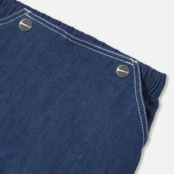 Jacadi Pants, Leggings And Shorts|Baby boy jeans in lightweight canvas Dark Denim