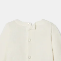 Jacadi Jumpers, Sweatshirts And Cardigans|Baby boy jersey jumper Soft White/Multicolour