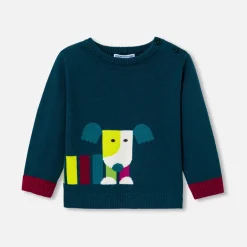 Jacadi Sweaters, Sweatshirts And Cardigans|Baby boy knitted sweater Ink blue