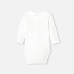 Jacadi Bodysuits|Baby boy long sleeve bodysuit Jacadi White