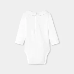 Jacadi Bodysuits|Baby boy long sleeve bodysuit Jacadi White