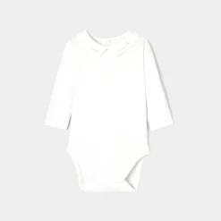 Jacadi Bodysuits|Baby boy long sleeves bodysuit Jacadi White