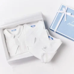 Jacadi Bodysuits|Baby boy long sleeves bodysuit Jacadi White