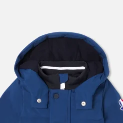 Jacadi Coats And Outerwear|Toddler Coats & Puffer Jackets|Baby boy nylon parka Navy blue