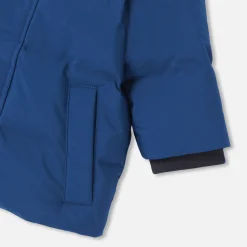 Jacadi Coats And Outerwear|Toddler Coats & Puffer Jackets|Baby boy nylon parka Navy blue