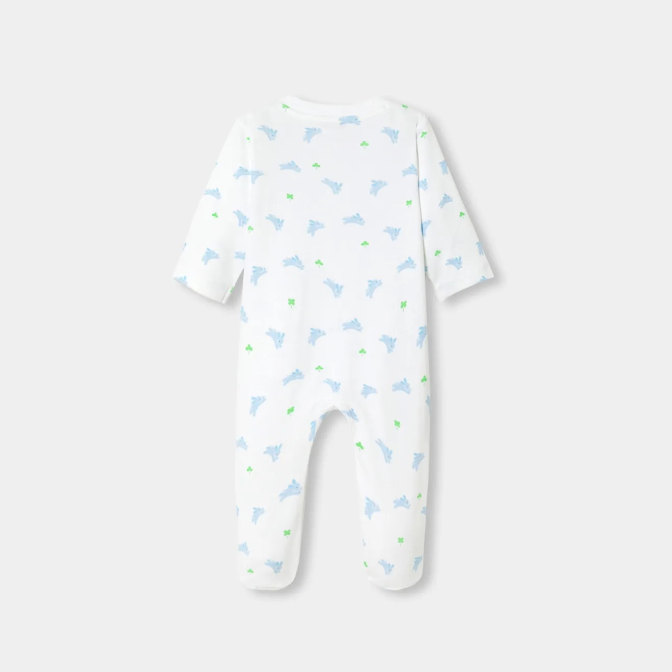 Jacadi Pajamas|Baby boy pajamas in interlock White/Multicolour