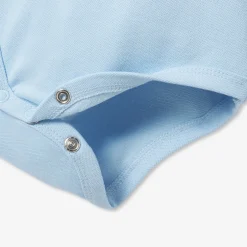 Jacadi Bodysuits|Baby boy polo bodysuit Jacadi Light blue