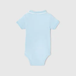Jacadi Bodysuits|Baby boy polo bodysuit Jacadi Light blue