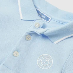 Jacadi Bodysuits|Baby boy polo bodysuit Jacadi Light blue