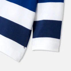 Jacadi Polos And T-Shirts|Baby boy sailor tee White/Navy