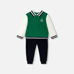 Jacadi Bloomers, Overalls And Onesies|Baby boy set Green/Multicolour