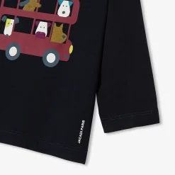 Jacadi Polos And T-Shirts|Baby boy short-sleeved T-shirt Jacadi Navy