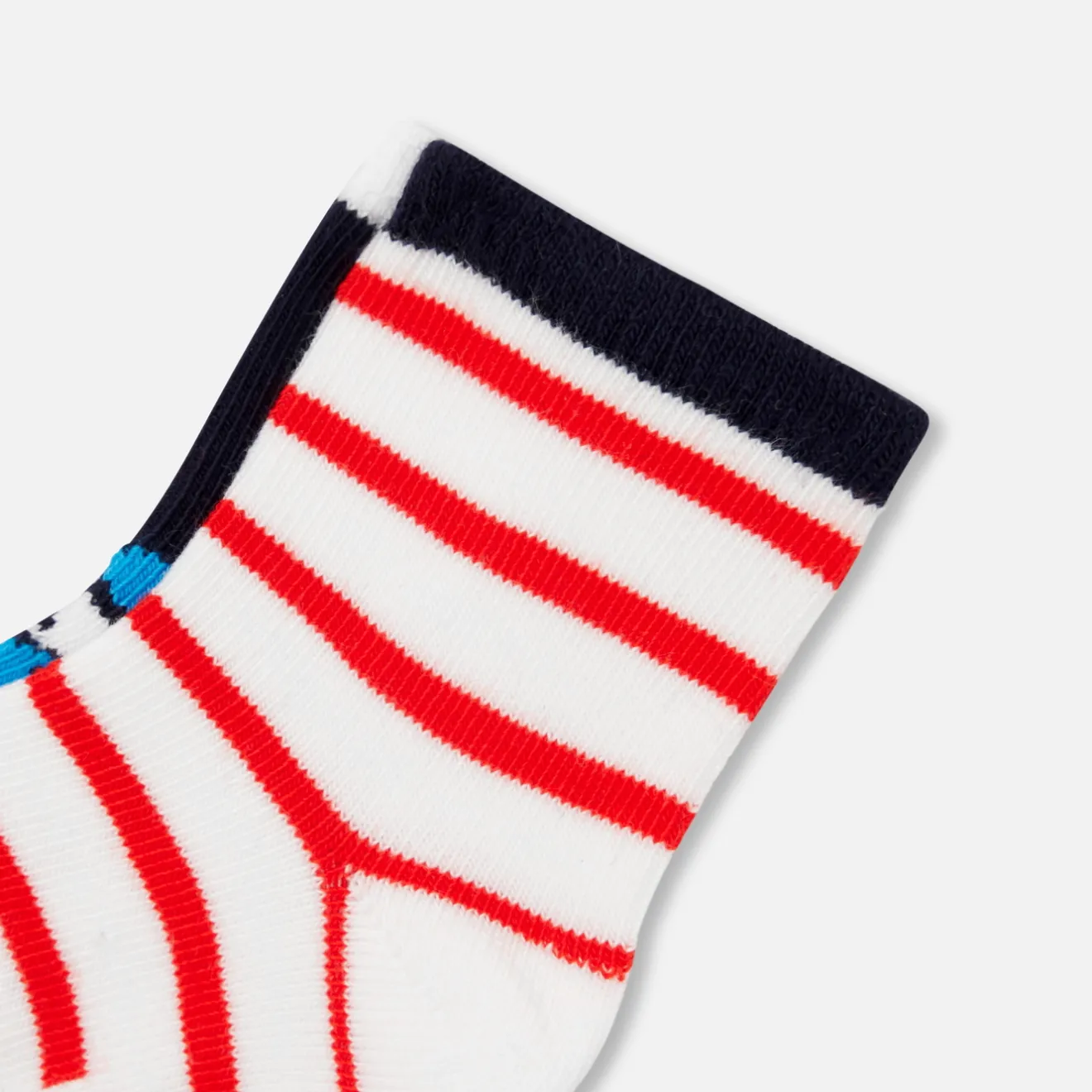 Jacadi Socks And Booties|Accessories|Baby boy socks duo Navy/Multicolour