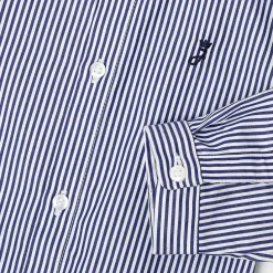 Jacadi Shirts|Baby boy striped shirt White/Blue