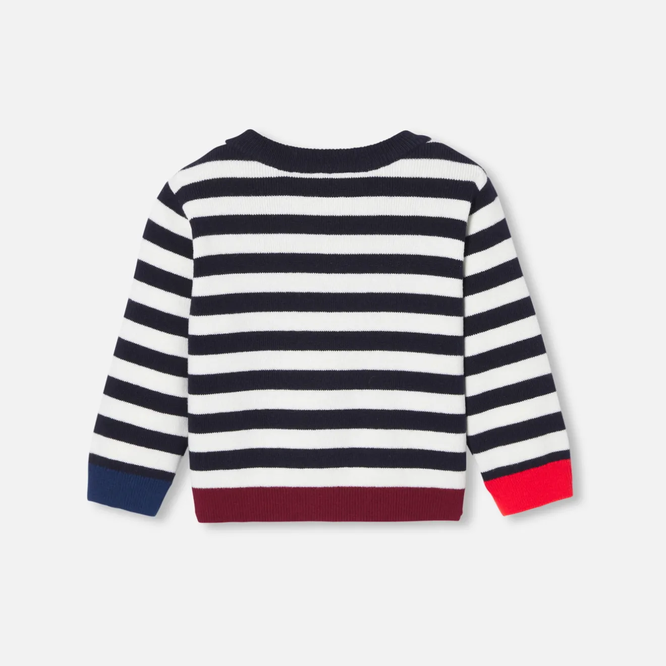 Jacadi Sweaters, Sweatshirts And Cardigans|Baby boy sweater Navy/White