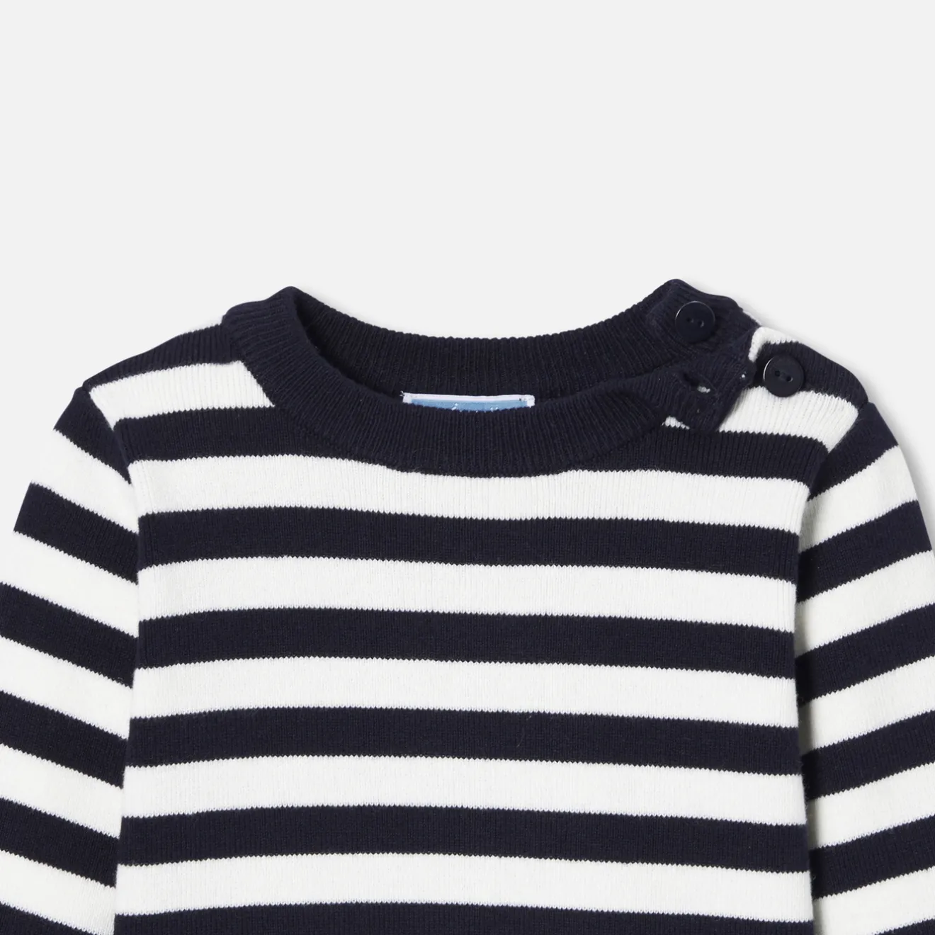 Jacadi Sweaters, Sweatshirts And Cardigans|Baby boy sweater Navy/White