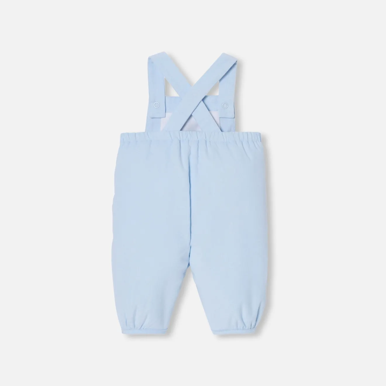 Jacadi Bloomers, Overalls And Sets|Baby boy velour overalls Pale blue