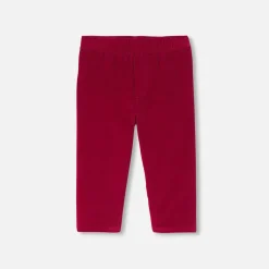 Jacadi Pants And Shorts|Baby boy velour pants Purple