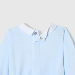 Jacadi Pajamas|Baby boy velvet pyjamas Jacadi Celestial