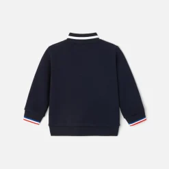 Jacadi Sweaters, Sweatshirts And Cardigans|Baby boy zipped cardigan Jacadi Navy