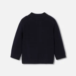 Jacadi Sweaters, Sweatshirts And Cardigans|Baby boy zipped cardigan Jacadi Navy