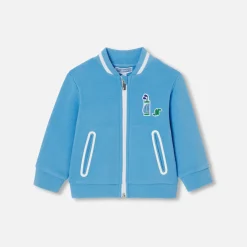 Jacadi Sweaters, Sweatshirts And Cardigans|Baby boy zip-up sweatshirt Light blue