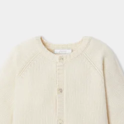 Jacadi Jumpers, Sweatshirts And Cardigans|Baby cashmere cardigan Jacadi soft white