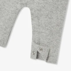 Jacadi Bloomers, Overalls And Sets|Baby cashmere jumpsuit Grey/Multicolour