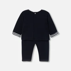 Jacadi Bloomers, Overalls And Sets|Baby comfort set Navy/Cream