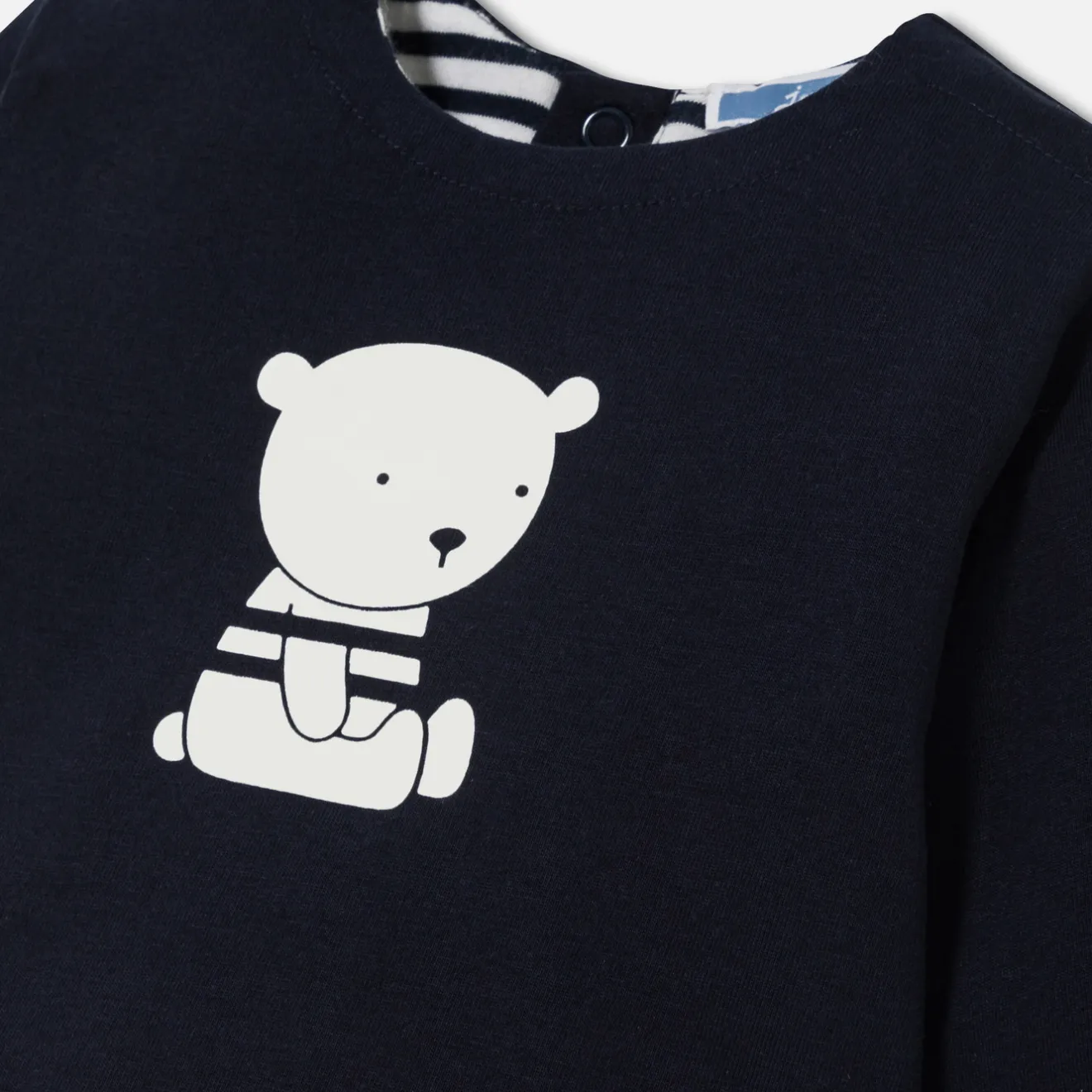 Jacadi Bloomers, Overalls And Sets|Baby comfort set Navy/Cream