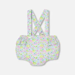 Jacadi Bloomers, Overalls And Sets|Baby girl bloomer in Liberty fabric White/Multicolour