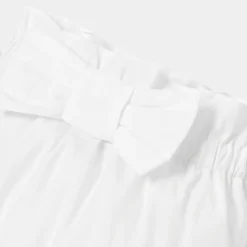 Jacadi Pants And Shorts|Accessories|Baby girl bloomer with bow Jacadi White