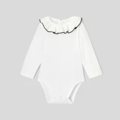 Jacadi Bodysuits|Baby girl bodysuit Jacadi White