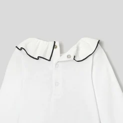 Jacadi Bodysuits|Baby girl bodysuit Jacadi White