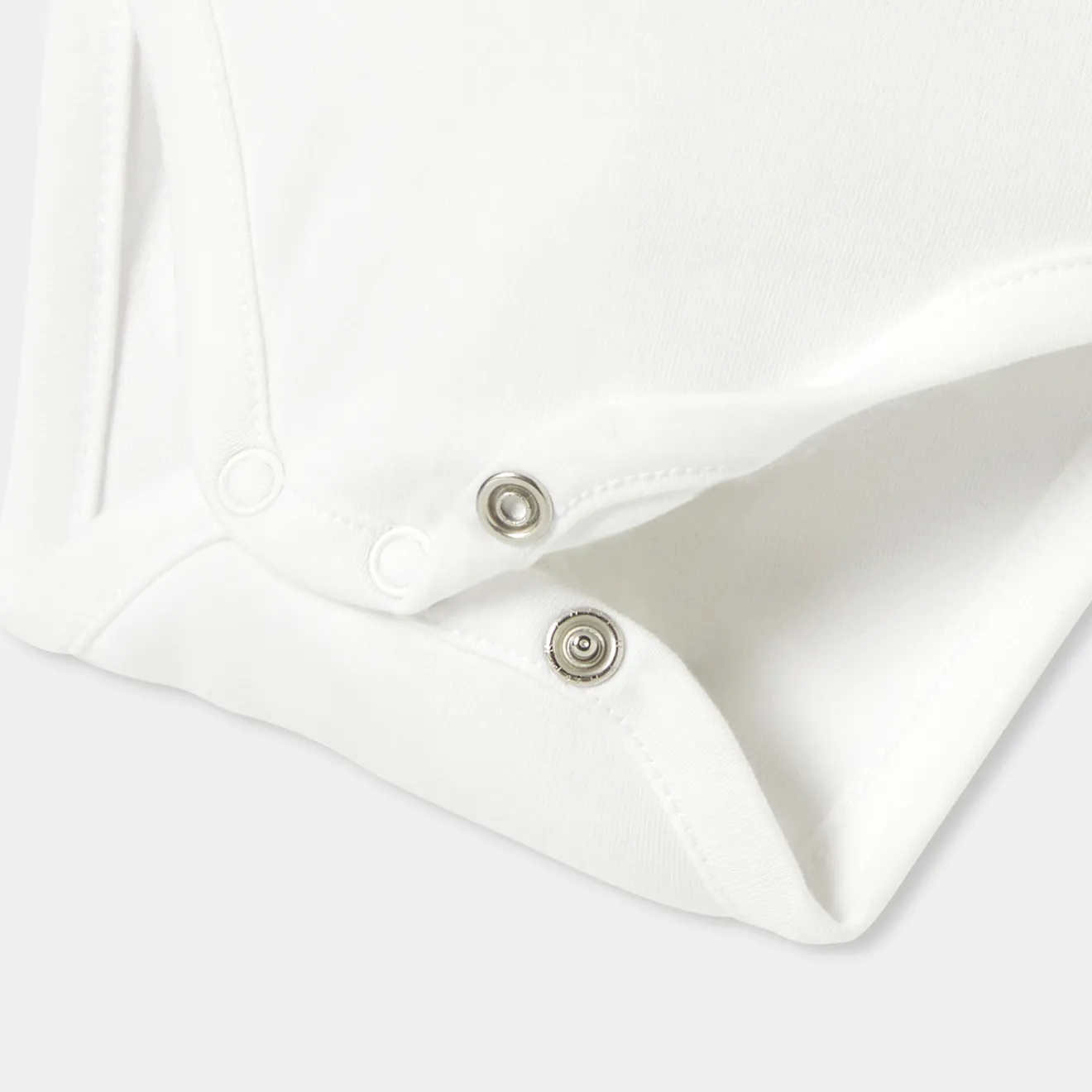 Jacadi Bodysuits|Baby girl bodysuit with petal collar Jacadi White