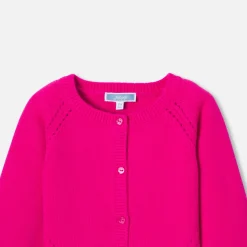 Jacadi Cardigans, Sweaters And Sweatshirts|Baby girl cardigan Couture Pink