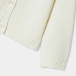 Jacadi Cardigans, Sweaters And Sweatshirts|Baby girl cardigan Jacadi soft white